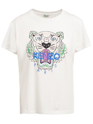 Белая футболка KENZO: фото - Invogue